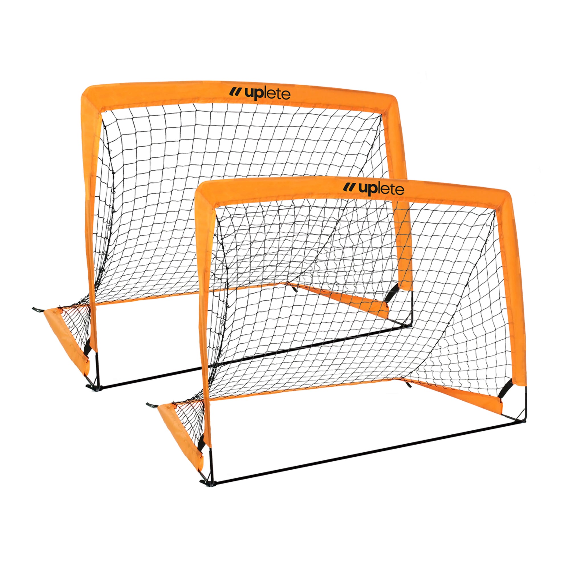 Uplete Portable Soccer Goals – Set of 2