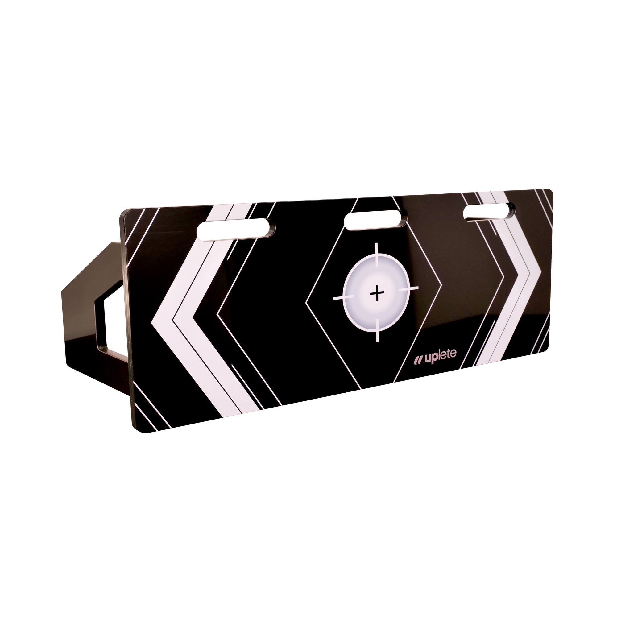 Uplete Portable Soccer Rebounder Board – Dual Angle Training Wall for Passing & Shooting - 40x16-Inch Surface