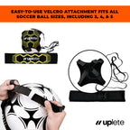 Solo Soccer Trainer – Adjustable Rebound Belt for Passing, Shooting & Juggling | All Skill Levels